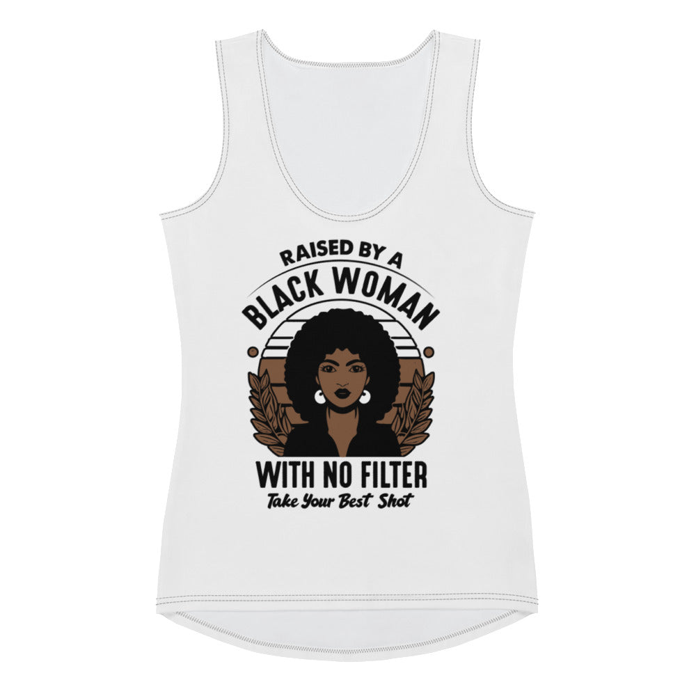 Black Mama With No Filter Women's Tank