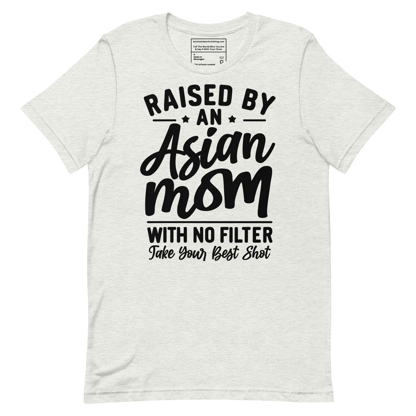Asian Mom No Filter Black Ink