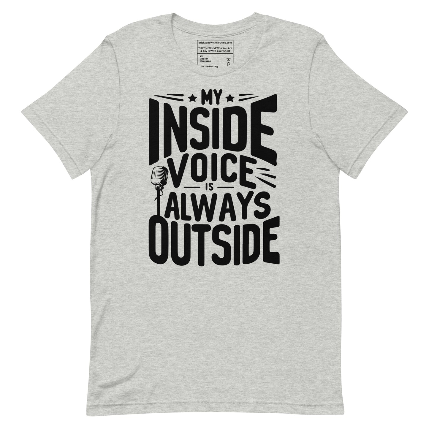 Inside Voice Outside Black Ink