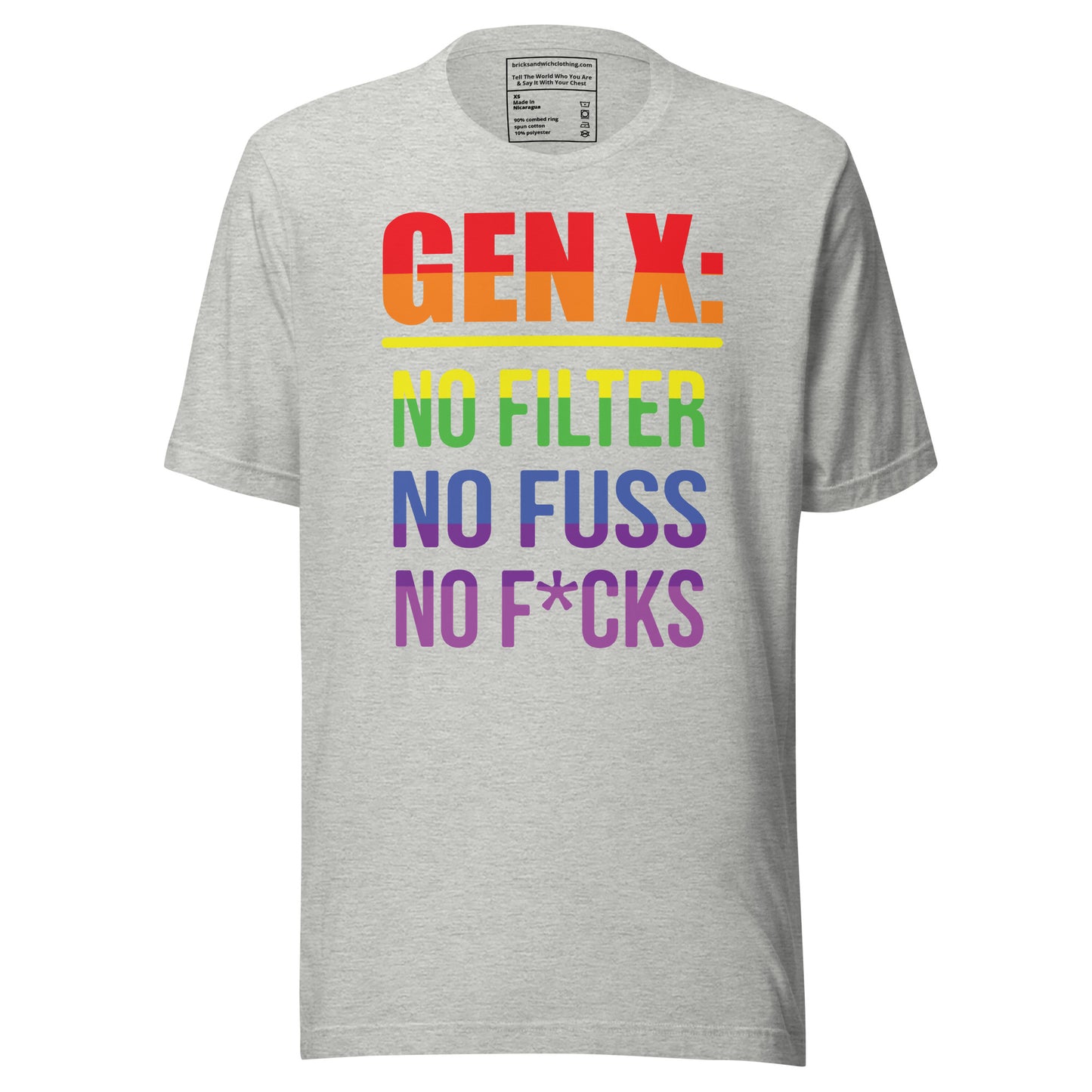 Gen X No Filter Fuss Fx Rainbow Light Ink
