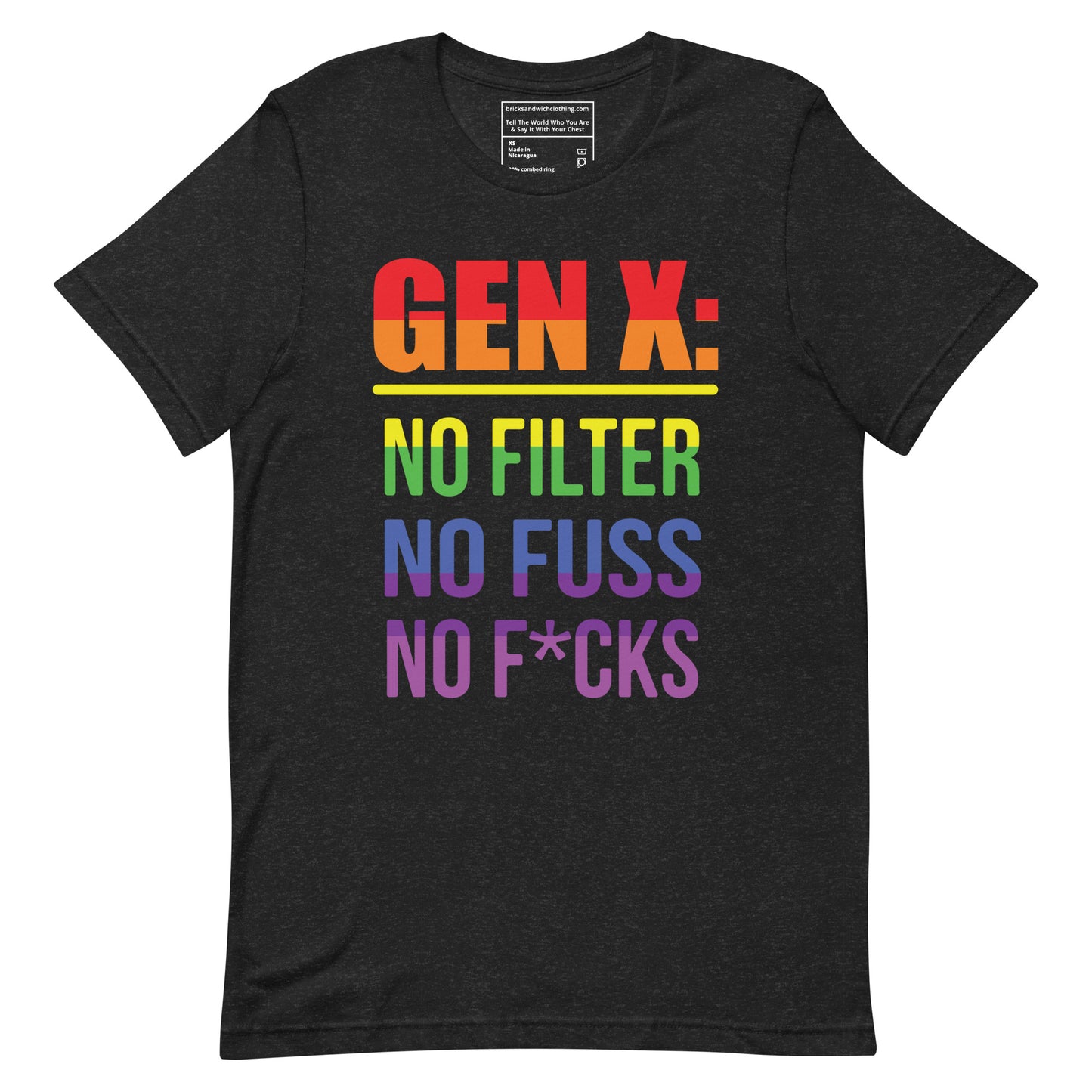Gen X No Filter Fuss Fx Rainbow Ink