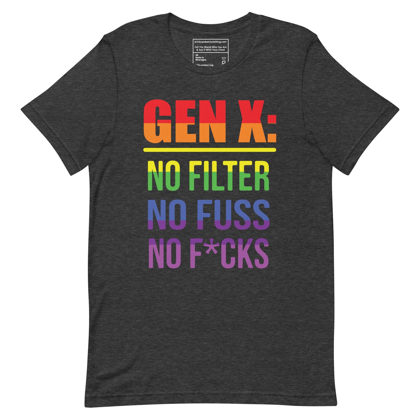 Gen X No Filter Fuss Fx Rainbow Ink