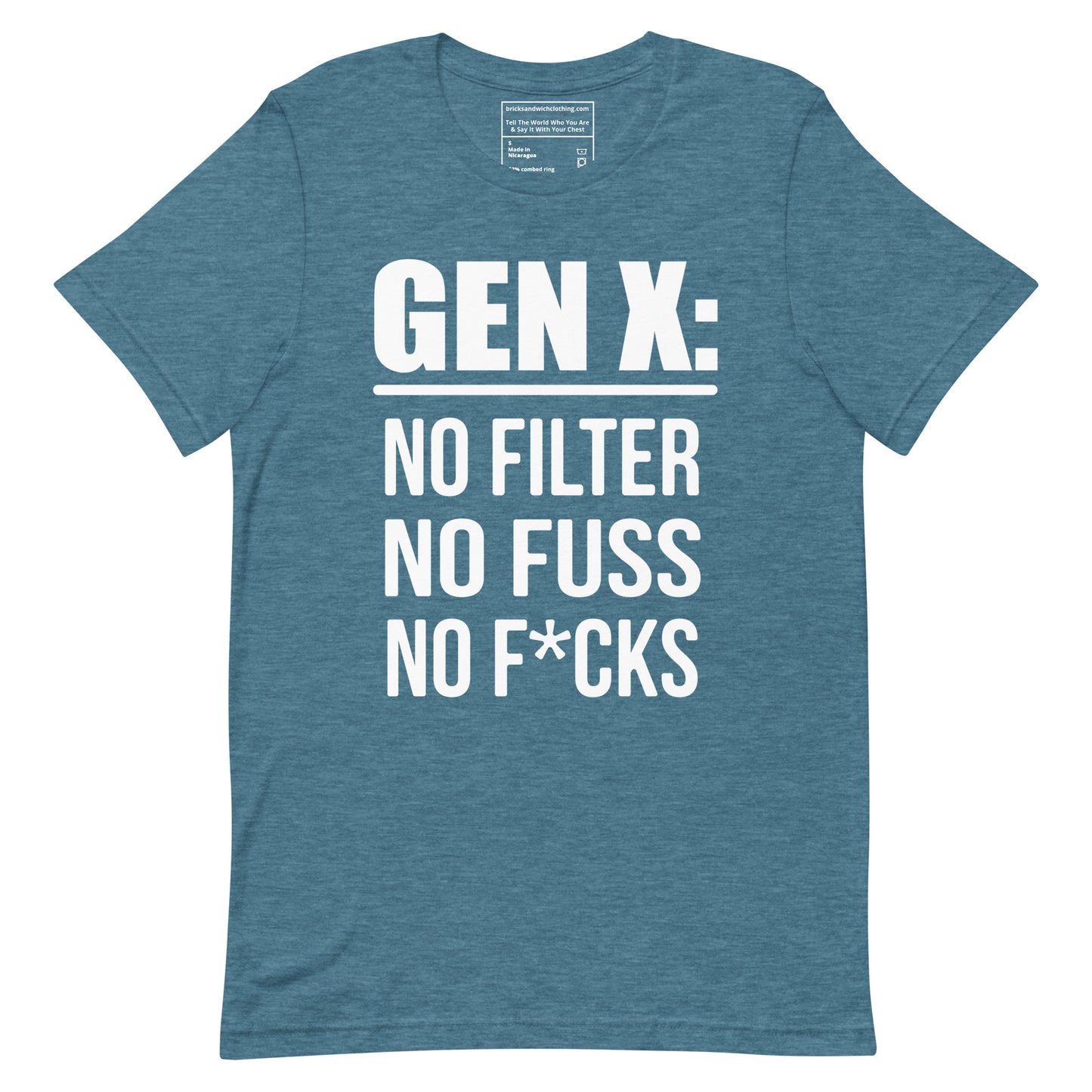Gen X No Filter Fuss Fx White Ink