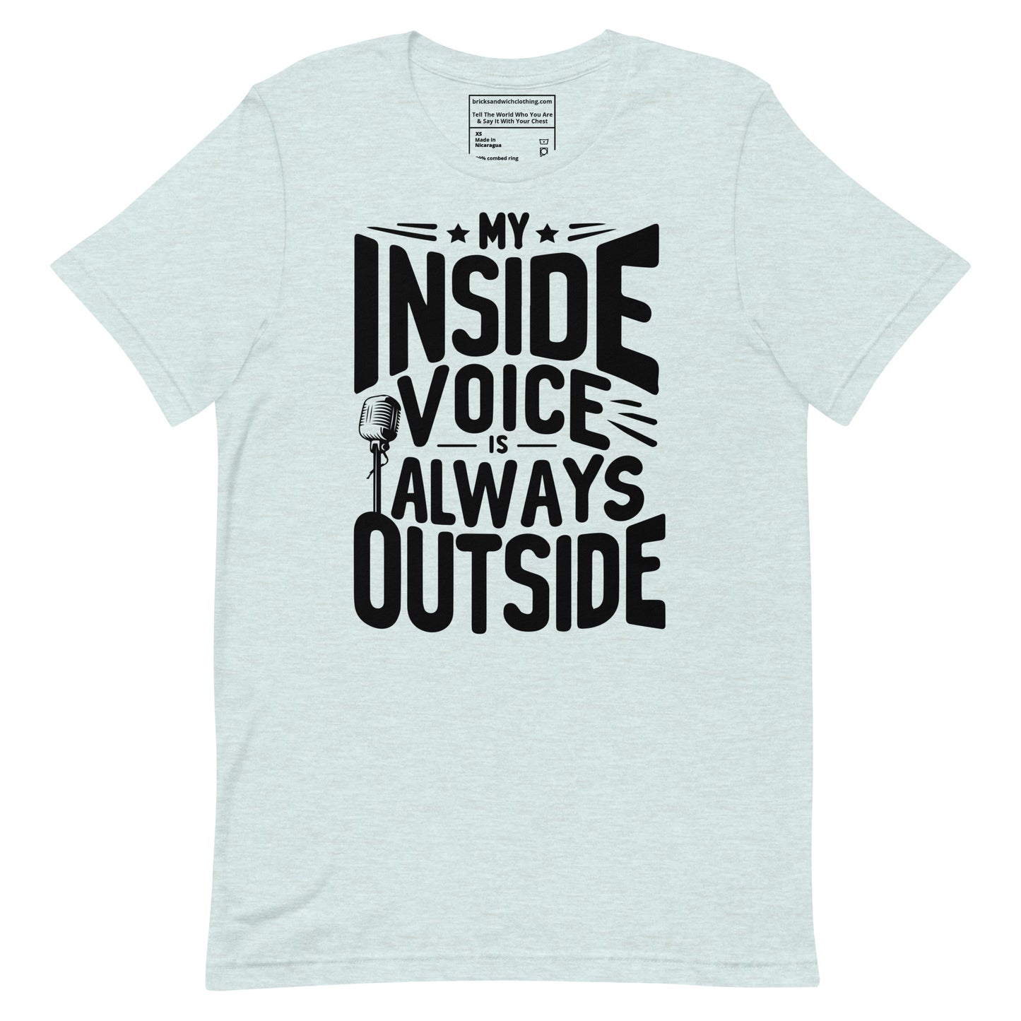 Inside Voice Outside Black Ink