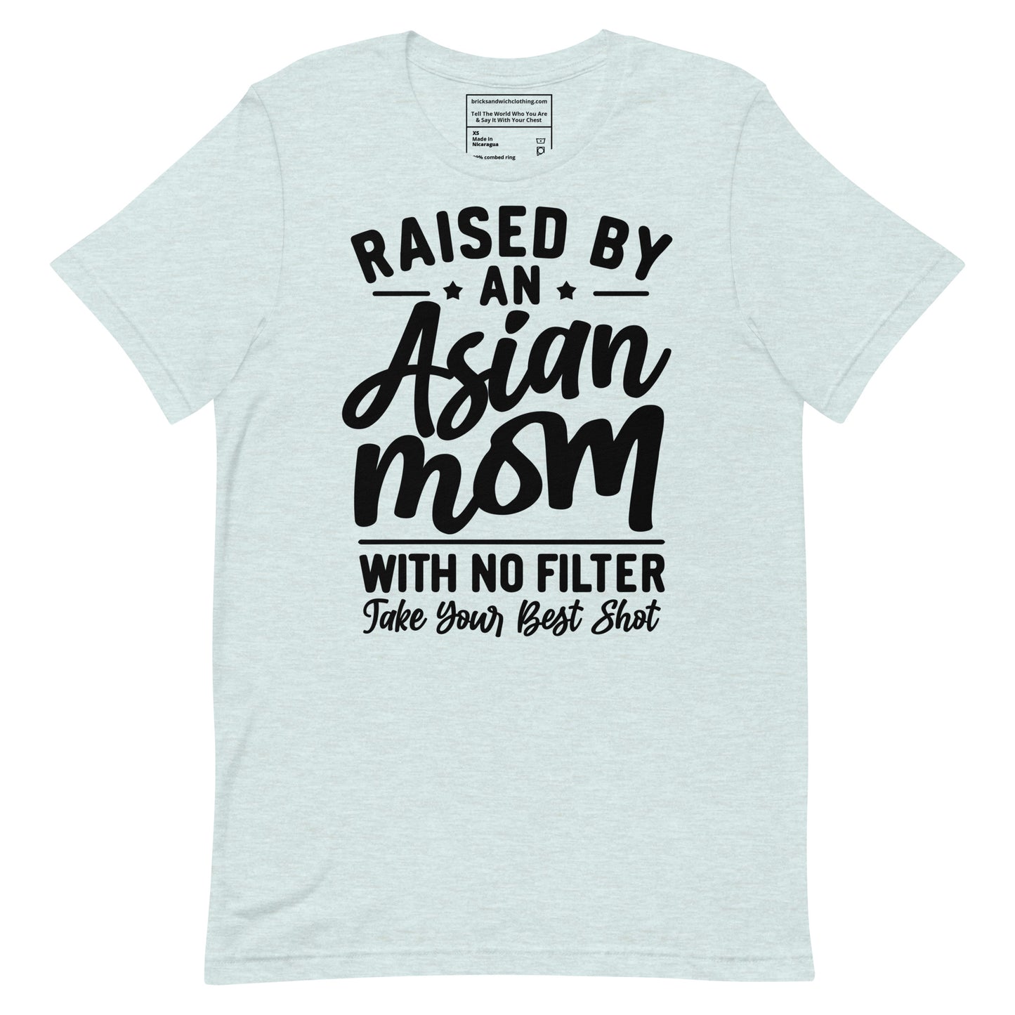 Asian Mom No Filter Black Ink