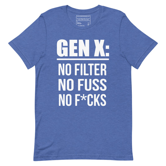 Gen X No Filter Fuss Fx White Ink