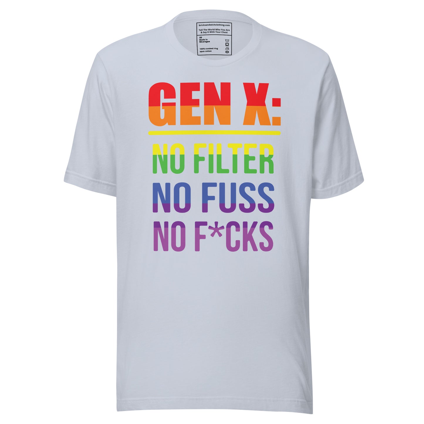 Gen X No Filter Fuss Fx Rainbow Light Ink