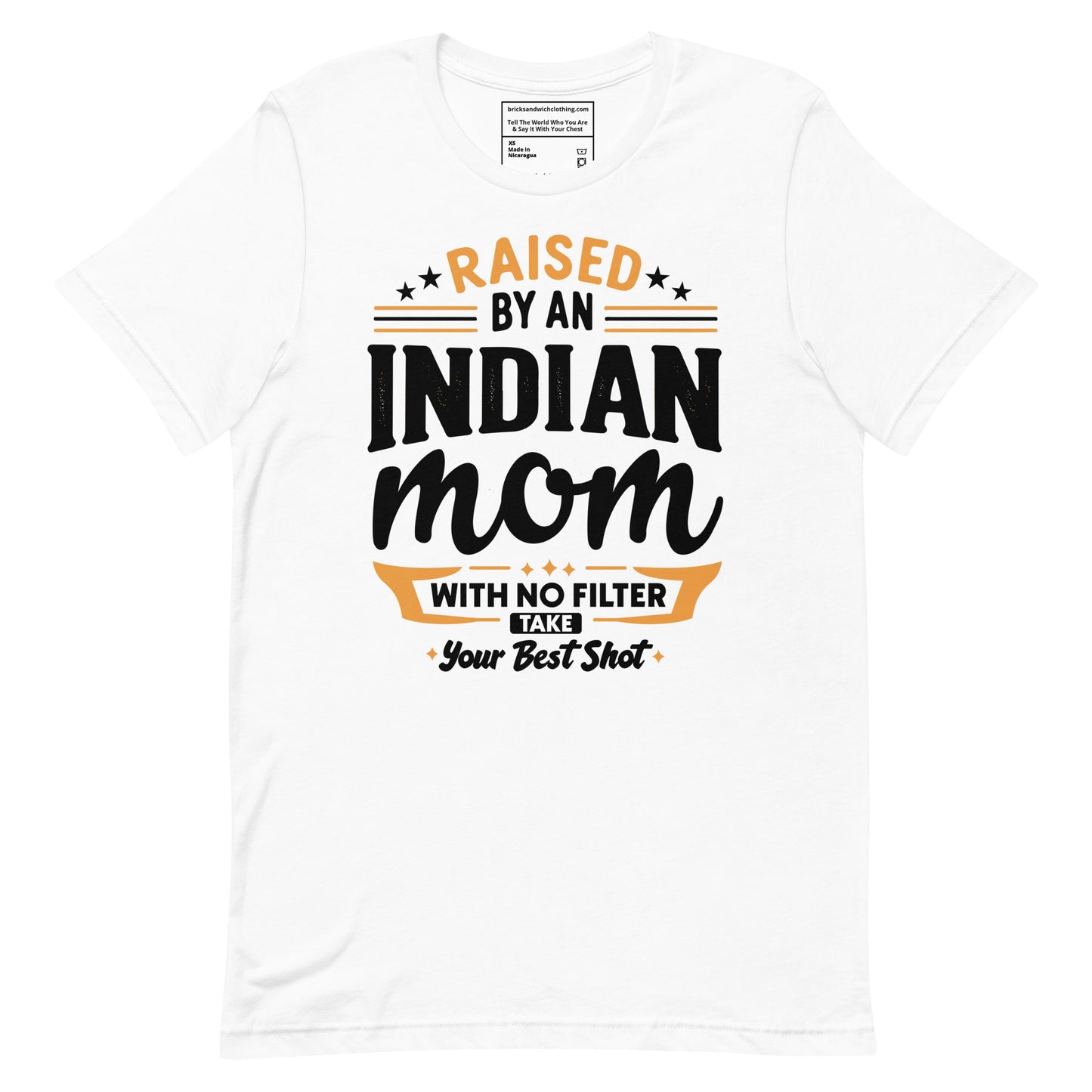 Indian Mom No Filter Black Ink